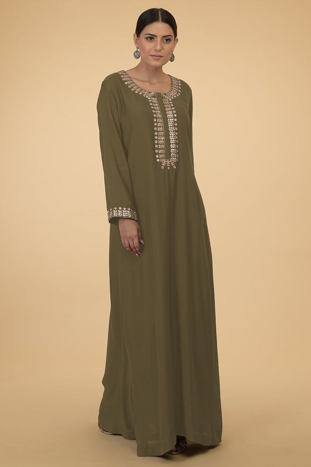 OLIVE SENSE KAFTAN