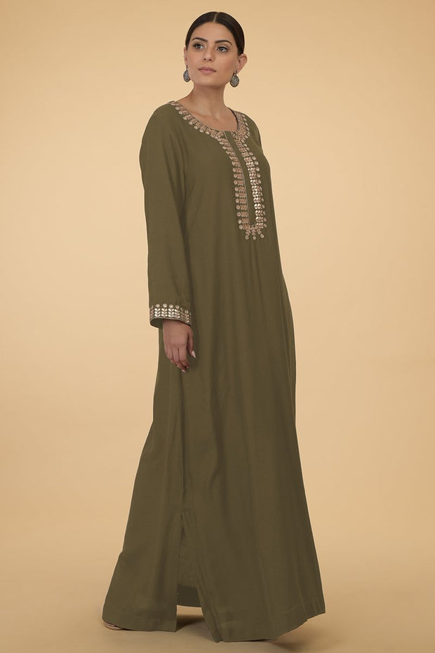 OLIVE SENSE KAFTAN