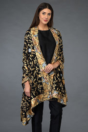 GOLDEN AURA PASHMINA SHAWL