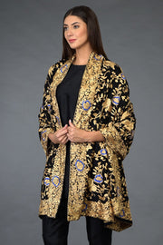 BLACK GOLD PASHMINA SHAWL