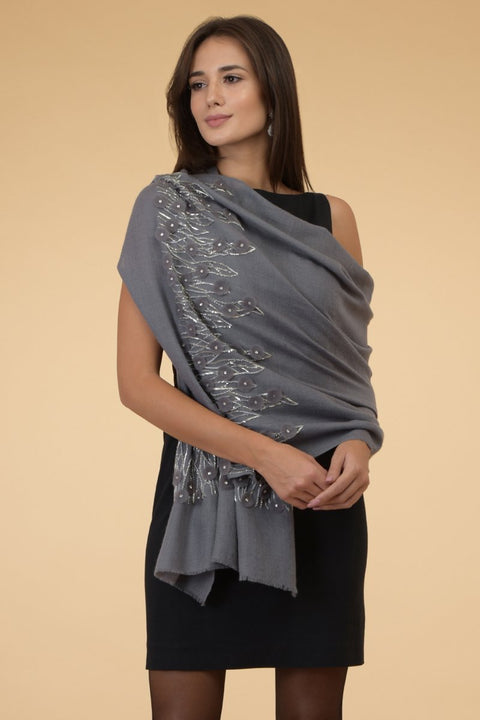 AZELIA GREY SCARF