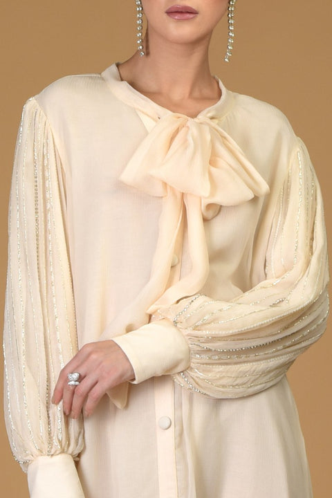 NUDE ANGELIC DRESS