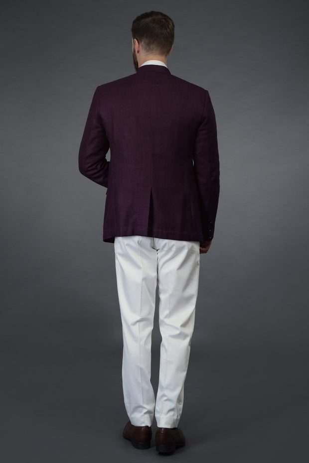 GALLANT WINE JACKET SET