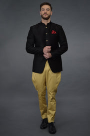 MAN OF HONOR BLACK JACKET SET