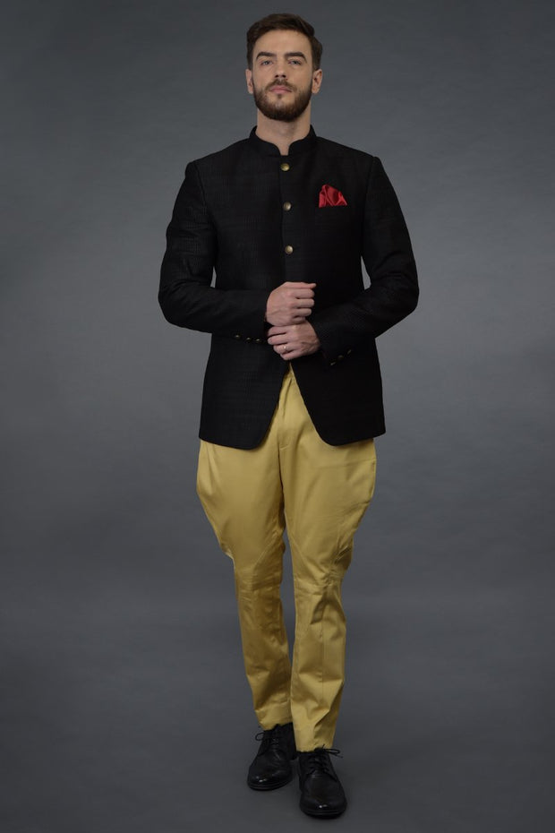 MAN OF HONOR BLACK JACKET SET