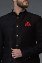 MAN OF HONOR BLACK JACKET SET