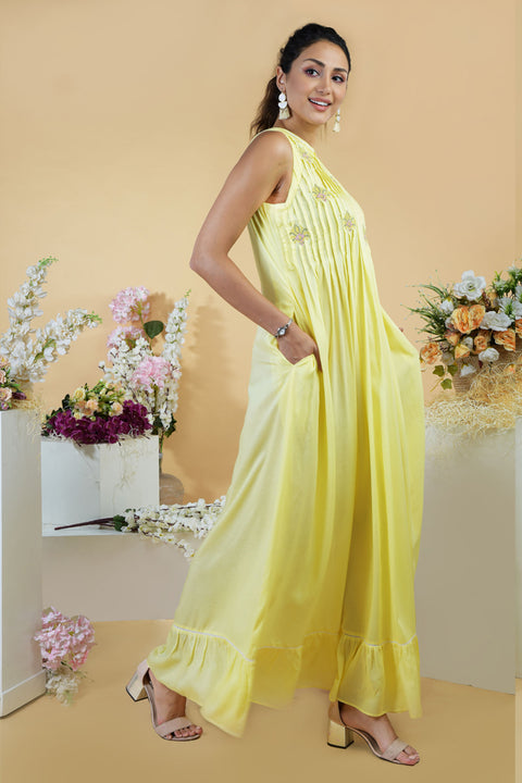 Katherine Embroidered Maxi Dress