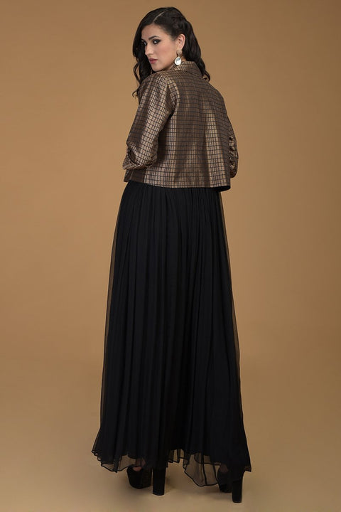 Ilene Dress with Crop Jacket