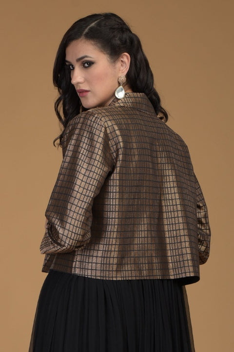 Ilene Dress with Crop Jacket