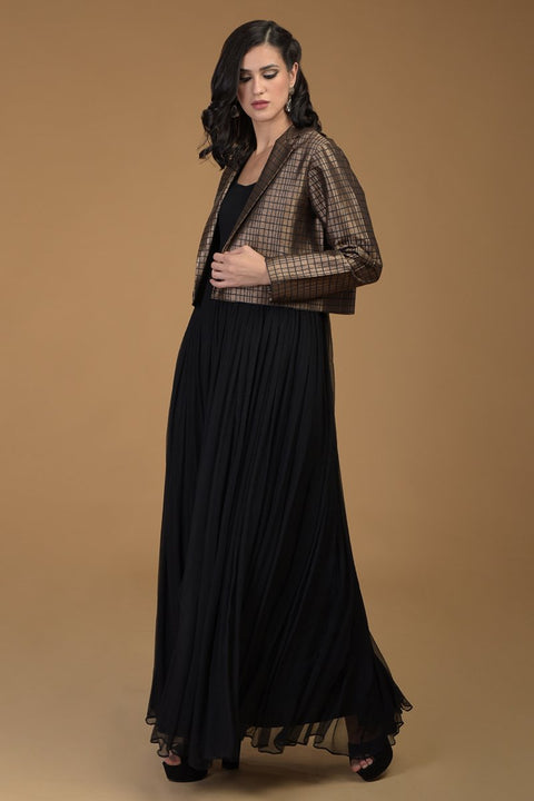Ilene Dress with Crop Jacket