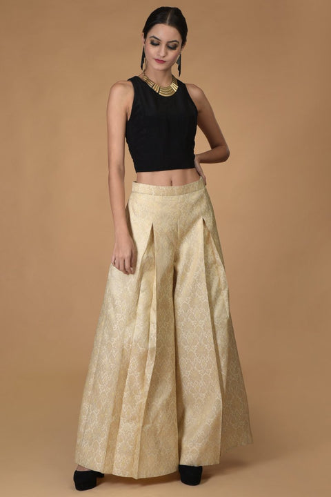 CLASSIC CHAMPAGNE DIVIDER SKIRT SET