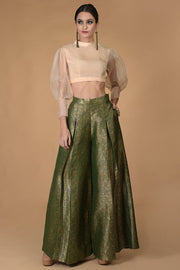 HERBAL QUEEN DIVIDER SKIRT SET