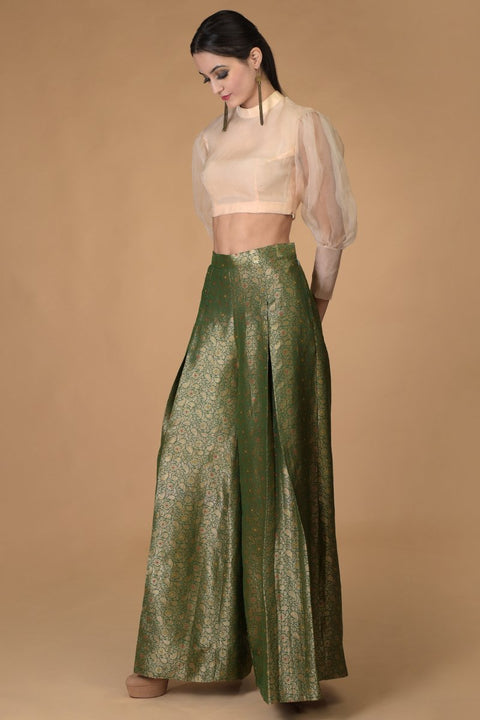 HERBAL QUEEN DIVIDER SKIRT SET