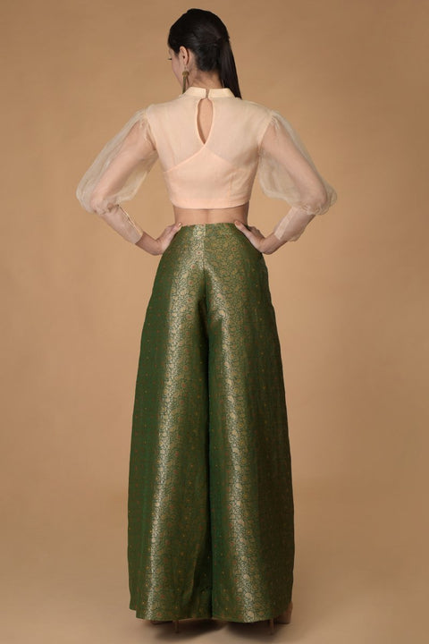 HERBAL QUEEN DIVIDER SKIRT SET